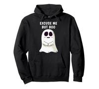 Cute Shy Ghost Halloween Funny Ghost Girl Boo Halloween Sweat à Capuche