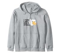 Cute Silly Goose Obsession, I Will Cause a Problem on Purpose Sweat à Capuche