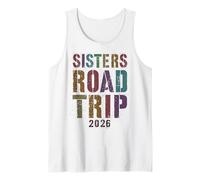 Cute Sisers Road Trip Besties 2026 Vacances Surf Beach Débardeur