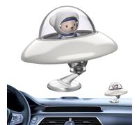 Cute Spaceship Car Diffuser, Vehicle Interior Spaceship Shaped Air Freshener, 1.97x1.18x1.18 inches Multipurpose Perfume Supplies Dash Decoration for Family, Coworkers, Lovers