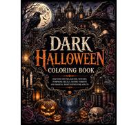Cute Spooky Halloween Coloring Book: Adorable Ghosts, Pumpkins, Friendly Monsters, Black Cats, Witches and Cozy Halloween Fun
