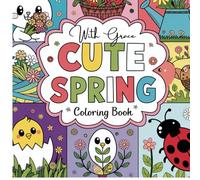 Cute Spring Coloring Book