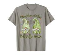Cute Spring Flower GNOME Dandelion Wishes Butterfly Kisses T-Shirt