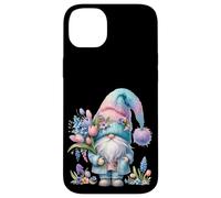 Cute Spring GNOME for Women with Hello Spring Tulip Flowers Coque pour iPhone 14 Plus