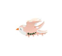 Cute Spring Swallow Series Acetate Hair Claw