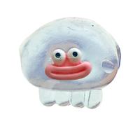 Cute Squeeze Toy - Slow Rising Jellyfish Stress Relief Sensory Toy | Soft Pinch and Stretch Fidget Accessory Portable Reducer Relaxing for Kids, Adults, Desk, Travel, Party
