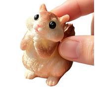 Cute Squirrel Sensory Toy, Universal Stress Management Tool, 2.5 inch Resilient with Squeeze Feature, Efficient Fidget Accessory, High Frame with Robust Build Squeeze Toy for Study and Travel