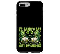 Cute St Paddys Day GNOME Graphic for Hanging with My Gnomies Coque pour iPhone 7 Plus/8 Plus