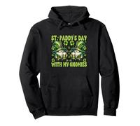 Cute St Paddys Day GNOME Graphic for Hanging with My Gnomies Sweat à Capuche