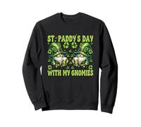 Cute St Paddys Day GNOME Graphic for Hanging with My Gnomies Sweatshirt