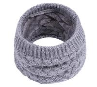 Cute Stuff for Boys Collar Kids Scarf Warm Girls Knitted Neck Boys Neck Baby Care (Gris, Taille unique)