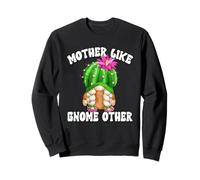 Cute Succulent Mom GNOME Graphic for Women and Cactus Lover Sweatshirt