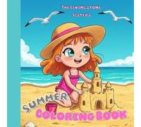 Cute Summer Coloring Book for girls and teens The Livingstone Sisters: Coloring Book for girls kids teens adults easy relaxing coloring book 8.5 x 8.5 50 Pages
