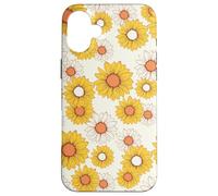 Cute Sunflower Floral Garden Summer Flowers Coque pour iPhone 16 Plus