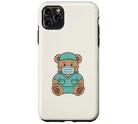 Cute Surgical Nurse Teddy Bear Student Operating Room Staff Coque pour iPhone 11 Pro Max