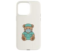 Cute Surgical Nurse Teddy Bear Student Operating Room Staff Coque pour iPhone 15 Pro Max