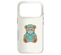 Cute Surgical Nurse Teddy Bear Student Operating Room Staff Coque pour iPhone 17 Pro