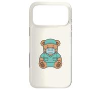Cute Surgical Nurse Teddy Bear Student Operating Room Staff Coque pour iPhone 17 Pro Max