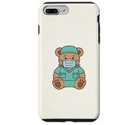 Cute Surgical Nurse Teddy Bear Student Operating Room Staff Coque pour iPhone 7 Plus/8 Plus