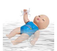 Cute Swimming Bath Doll, Interactive Water Play Toy Figure, Wind Up Toy with Moving Swim Motion, Durable Waterproof Bath Play Doll, Fun Toys with Cartoon Style, Kids Toys for Bathroom Home