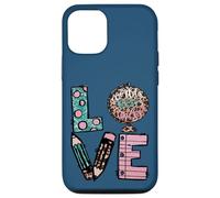 Cute Teacher Graphic for Women and Worlds Best Teacher Mom Coque pour iPhone 12/12 Pro