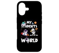 Cute Teacher My Students are Out of This World Space Coque pour iPhone 17