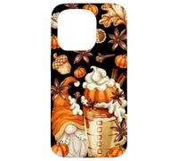 Cute Thanksgiving GNOME for Women Who Loves Pumpkin Spice Coque pour iPhone 15 Pro