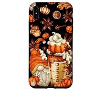 Cute Thanksgiving GNOME for Women Who Loves Pumpkin Spice Coque pour iPhone XS Max