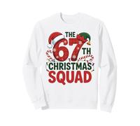 Cute The 67th Christmas Squad Funny Family Six Seven Sweatshirt