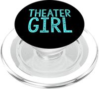 Cute Theatre Gift for Women Broadway Lovers Theater Girl PopSockets PopGrip pour MagSafe