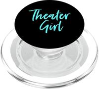 Cute Theatre Gift for Women Broadway Lovers Theater Girl PopSockets PopGrip pour MagSafe