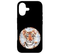 Cute Tiger for Winter Lover Women with Baby Tiger Snowflake Coque pour iPhone 17