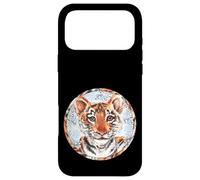 Cute Tiger for Winter Lover Women with Baby Tiger Snowflake Coque pour iPhone 17 Pro Max
