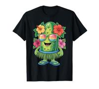 Cute Tropical Pickleball Hawaiian Summer Vacation Vibes T-Shirt