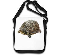 Cute Turtle Looks Like Sac à bandoulière pour casque Blanc