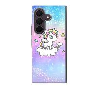 Cute Unicorn Cartoon Etui Coque Housse pour Samsung Galaxy Z Fold 8 Ultra