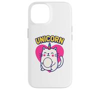 Cute Unicorn Cat Design for Fantasy Loving Feline Fans Coque pour iPhone 14