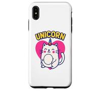 Cute Unicorn Cat Design for Fantasy Loving Feline Fans Coque pour iPhone XS Max