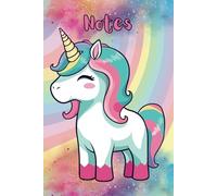 Cute Unicorn Notebook - Unicorns Lovers- The Adorable And Cute Collection - Gifts for Girl Women Children - Unicorn Lined Notebook Journal Diaries 6x9, 120 pages