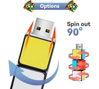 Cute USB Flash Drive Computer Memory Stick USB Pendrive for Teachers,Students,Family and Friends (64GB,Magic Cube)
