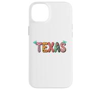 Cute Vintage Boho Texas State Floral Bubble Women and Girls Coque pour iPhone 14 Plus