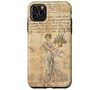 Cute Vintage Wild Flower Motif Antique Fairycore Aesthetic Coque pour iPhone 11 Pro Max