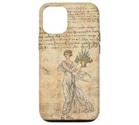 Cute Vintage Wild Flower Motif Antique Fairycore Aesthetic Coque pour iPhone 12/12 Pro