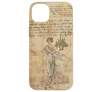Cute Vintage Wild Flower Motif Antique Fairycore Aesthetic Coque pour iPhone 14 Plus