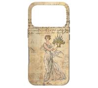 Cute Vintage Wild Flower Motif Antique Fairycore Aesthetic Coque pour iPhone 17 Pro