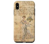 Cute Vintage Wild Flower Motif Antique Fairycore Aesthetic Coque pour iPhone XS Max