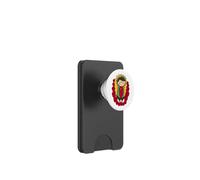 Cute Virgin Mary Cartoon Guadalupe Devotion in Kawaii Form PopSockets PopWallet pour MagSafe