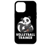 Cute Volleyball Panda Volleyball Trainer Fun Coque pour iPhone 12 Pro Max