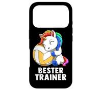 Cute Volleyball Unicorn Bester Trainer Coach Coque pour iPhone 17 Pro