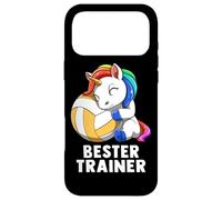 Cute Volleyball Unicorn Bester Trainer Coach Coque pour iPhone 17 Pro Max